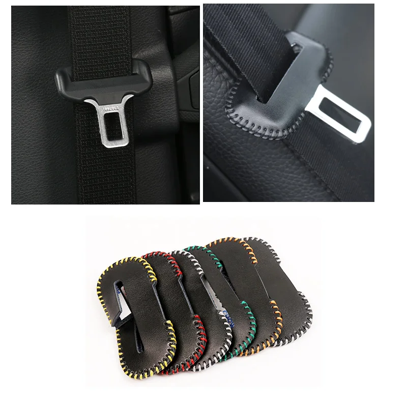 Universal Car Seat Belt Buckle Clip Protector leather Interior Button Case Anti-Scratch Cover Safety Accessories
Universal Car Seat Belt Buckle Clip Protector leather Interior Button Case Anti-Scratch Cover Safety Accessories