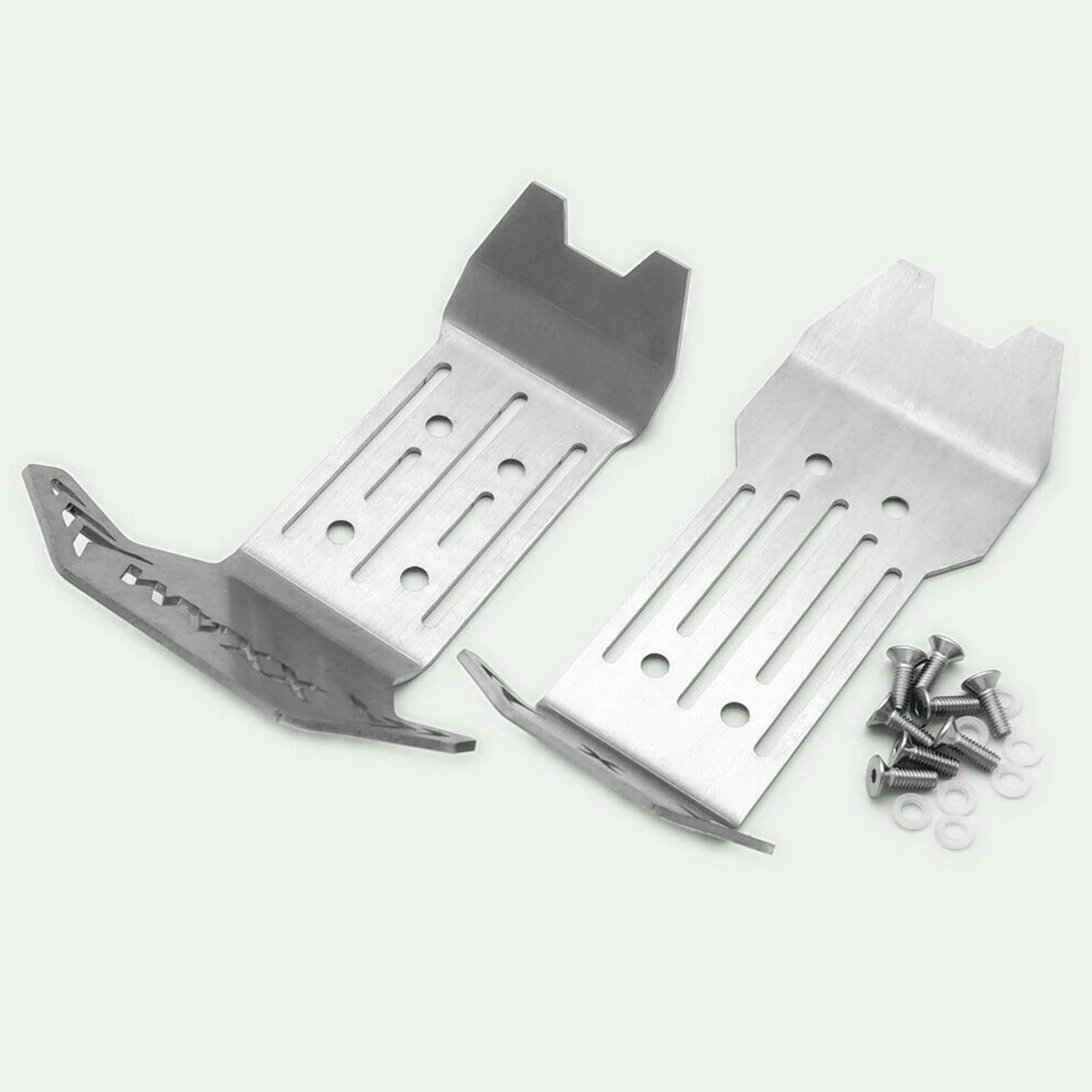 Новинка для Traxxas 1/10 MAXX 89076-4 89086-4 F + R Skidplate стальной защитный кожух 2 шт.
Новинка для Traxxas 1/10 MAXX 89076-4 89086-4 F + R Skidplate стальной защитный кожух 2 шт.