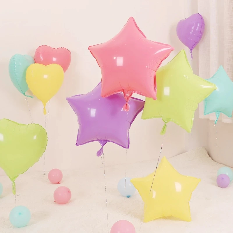 10Pcs Five Star Macaroon Balloons 18Inch Candy Color Heart Air Globos Wedding Birthday Party Decoration Supplies Kids Toys Gifts
10Pcs Five Star Macaroon Balloons 18Inch Candy Color Heart Air Globos Wedding Birthday Party Decoration Supplies Kids Toys Gifts