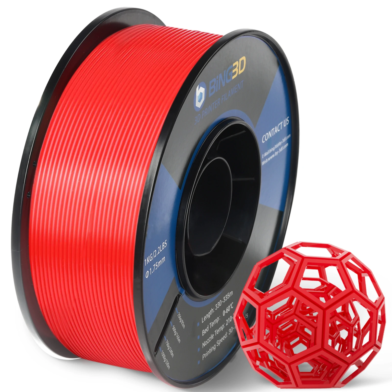 TPU Flexible Filament 1.75MM, 1kg, High Resilience 3d Filament for Most FDM Printer, Fast Shipping
TPU Flexible Filament 1.75MM, 1kg, High Resilience 3d Filament for Most FDM Printer, Fast Shipping