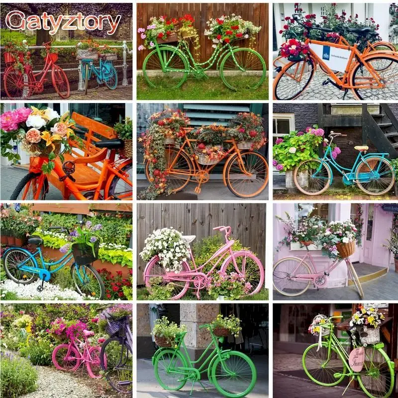 GATYZTORY Interior Painting By Numbers Handpainted Picture Drawing Bike Scenery DIY Pictures By Numbers Artwork Home Decor
GATYZTORY Interior Painting By Numbers Handpainted Picture Drawing Bike Scenery DIY Pictures By Numbers Artwork Home Decor