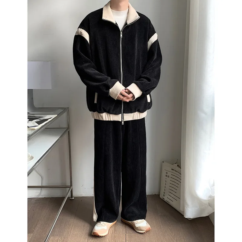 Winter Thicken Sets Men Warm Fashion Mens Jacket Pants Two Piece Korean Loose Thick Track Sets Mens Oversize Thickening Sets
Winter Thicken Sets Men Warm Fashion Mens Jacket Pants Two Piece Korean Loose Thick Track Sets Mens Oversize Thickening Sets