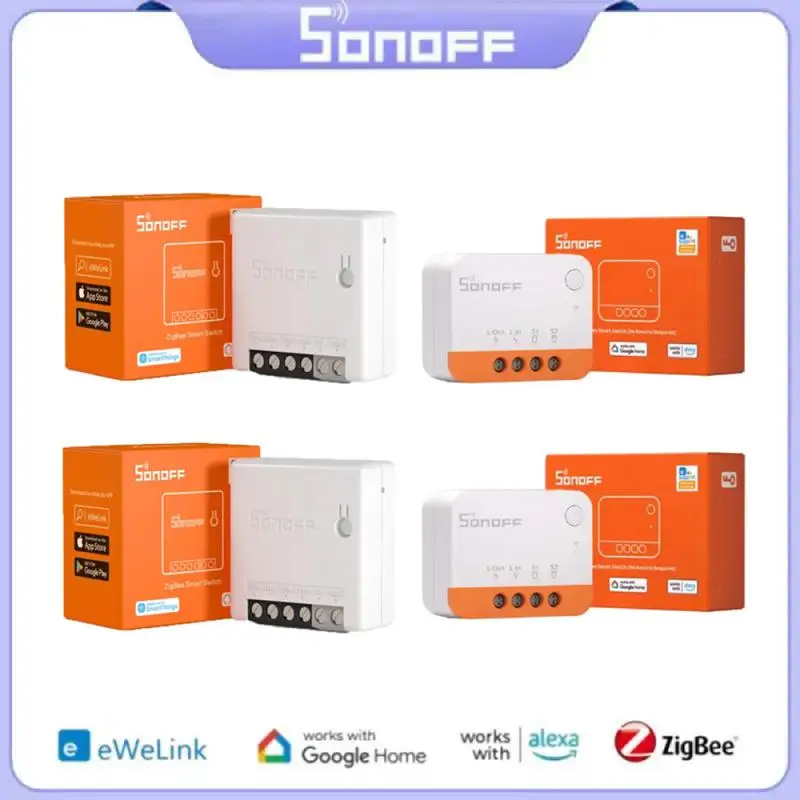 Умный переключатель SONOFF ZBMINI-L2/ ZBMINI Zigbee DIY, не требует нейтрального провода, двустороннее управление, поддержка домашней автоматизации eWelink
Умный переключатель SONOFF ZBMINI-L2/ ZBMINI Zigbee DIY, не требует нейтрального провода, двустороннее управление, поддержка домашней автоматизации eWelink