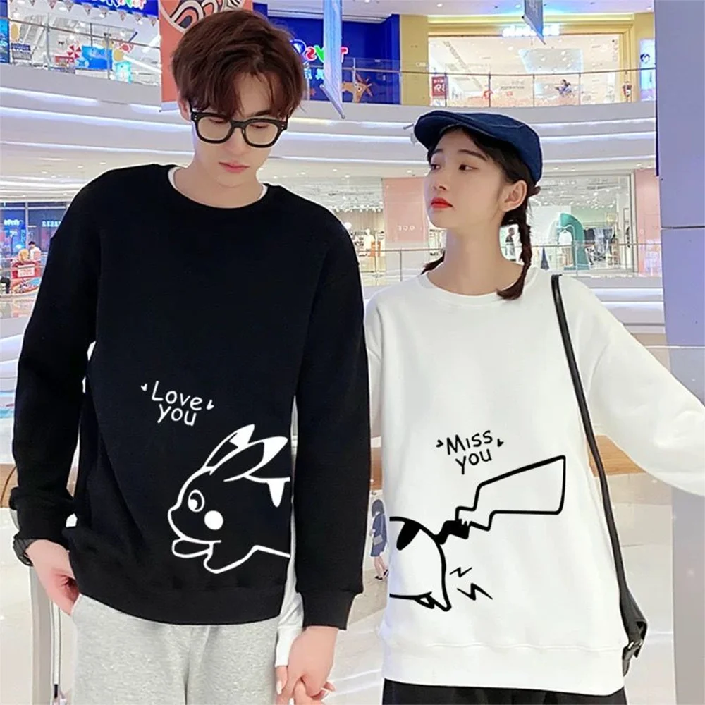 Streetwear Hooded Black White Couple Lover High Street Students Sweatshirts Harajuku Tops Casual Women Lovely Female Tops
Streetwear Hooded Black White Couple Lover High Street Students Sweatshirts Harajuku Tops Casual Women Lovely Female Tops