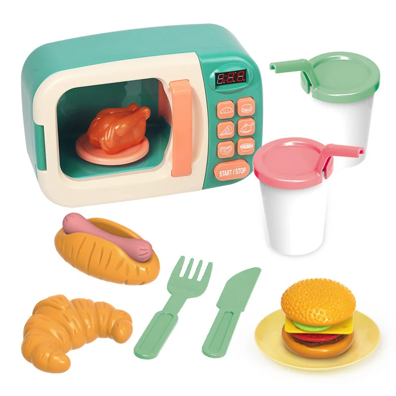 -Children's Play House Toys Simulation Small Appliances Electric Timing Kitchen Microwave Oven Toy
-Children's Play House Toys Simulation Small Appliances Electric Timing Kitchen Microwave Oven Toy