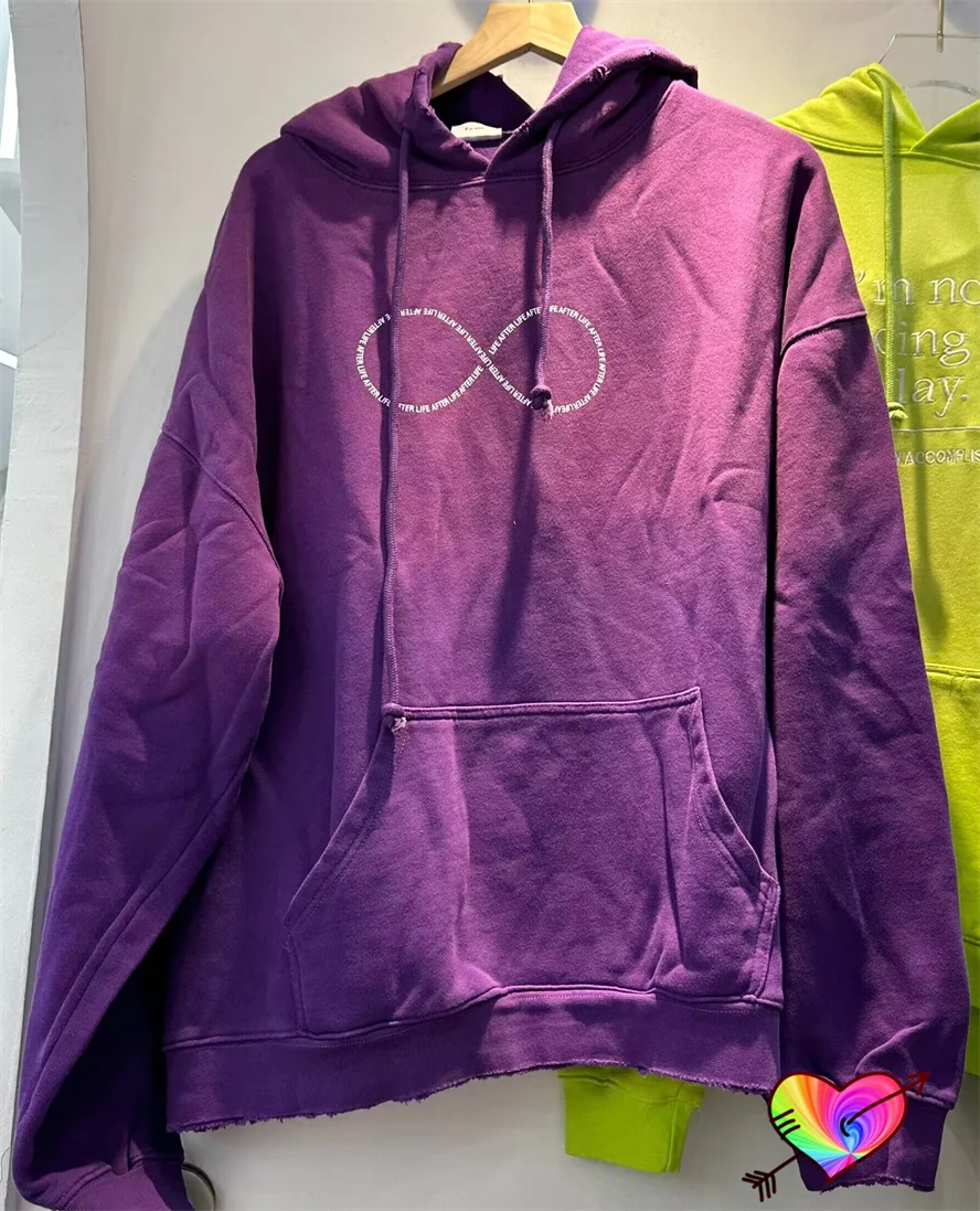 Purple Vetements LIFE AFTER LIFE INFINITY Hoodie Men Women Vetements Limited Edition Sweatshirts VTM Pullovers Thick Heavy Hoody
Purple Vetements LIFE AFTER LIFE INFINITY Hoodie Men Women Vetements Limited Edition Sweatshirts VTM Pullovers Thick Heavy Hoody
