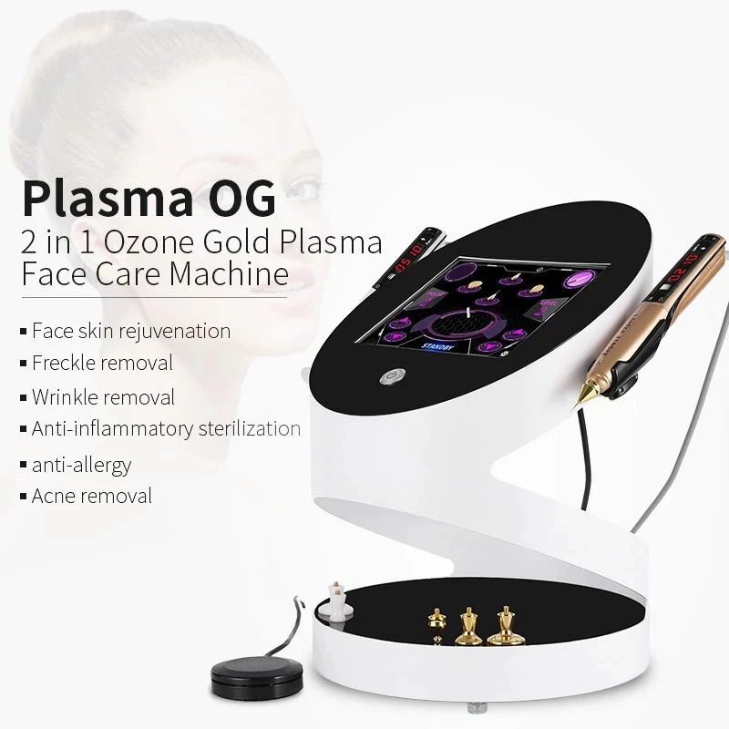 

2 in1 Professional Multifunctional flash plasma and Ozone Plasma facial lifting firming removing spots acne anti wrinkle machine