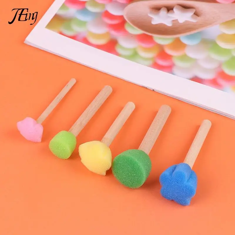 5pcs Kids Toddler Sponge Stamp Brush Kits Flower Drawing Toys For Children Paint Toys Painting Educational Toys
5pcs Kids Toddler Sponge Stamp Brush Kits Flower Drawing Toys For Children Paint Toys Painting Educational Toys