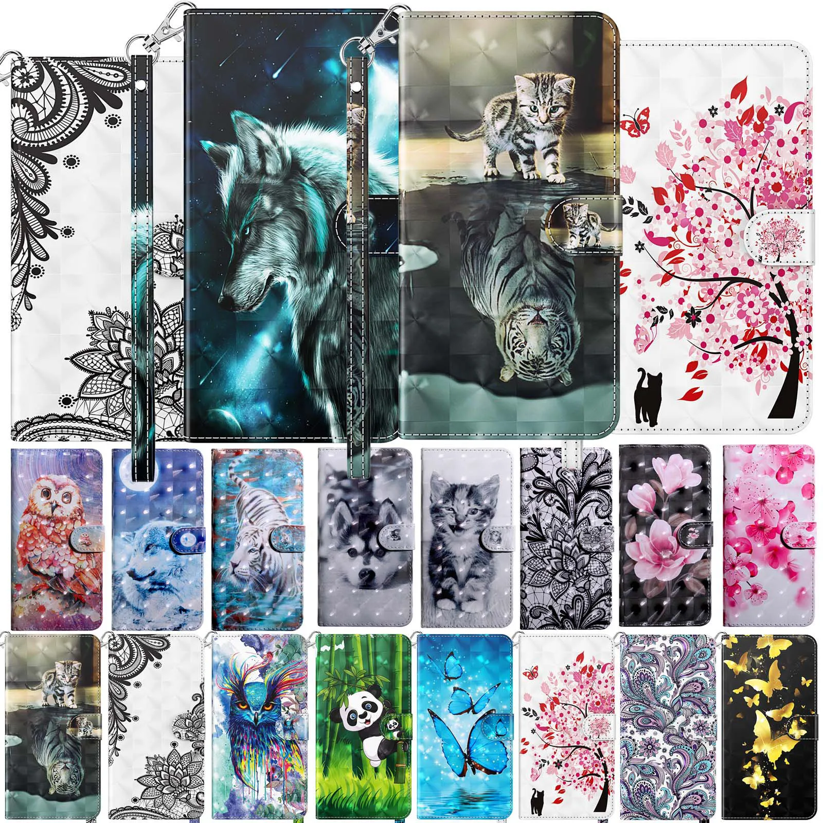 Flip Leather Phone Case For Samsung Galaxy S8 S9 S10 Plus S20 FE S21 Ultra Wallet Card Holder Stand Cover Flower Painted Capa
Flip Leather Phone Case For Samsung Galaxy S8 S9 S10 Plus S20 FE S21 Ultra Wallet Card Holder Stand Cover Flower Painted Capa