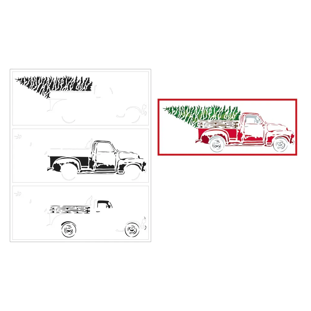 Beautiful Pickup Truck Stencil New Arrival 2022 Diy Molds Scrapbooking Paper Making Cuts Crafts Template Handmade Card
Beautiful Pickup Truck Stencil New Arrival 2022 Diy Molds Scrapbooking Paper Making Cuts Crafts Template Handmade Card