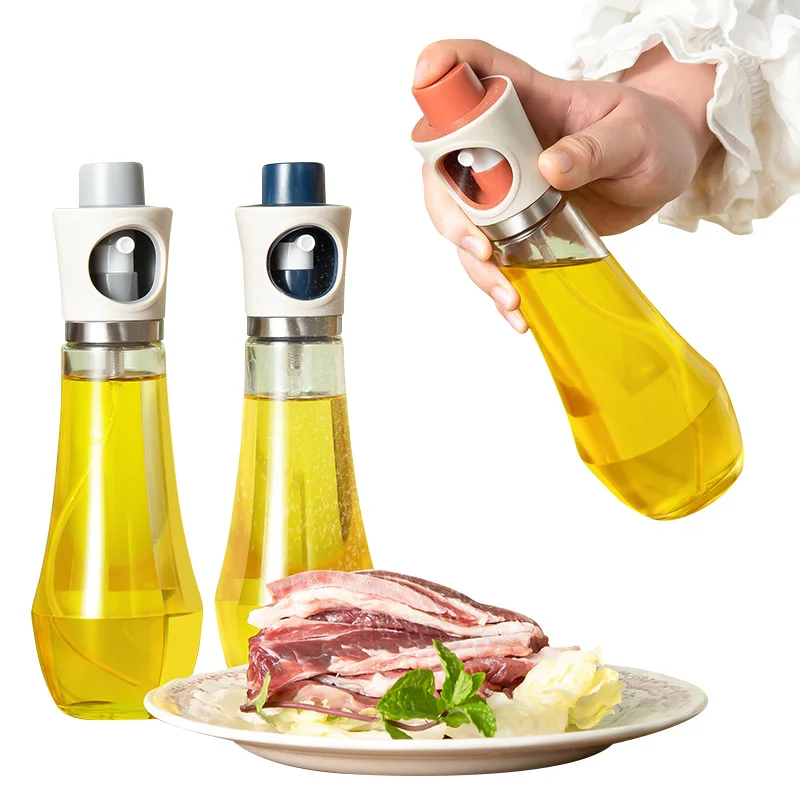 230ML Glass Oil Sprayer Bottle for Cooking Olive Oil Spray Pot Rotatable Leak-proof BBQ Oil Dispenser Kitchen Gadgets
230ML Glass Oil Sprayer Bottle for Cooking Olive Oil Spray Pot Rotatable Leak-proof BBQ Oil Dispenser Kitchen Gadgets