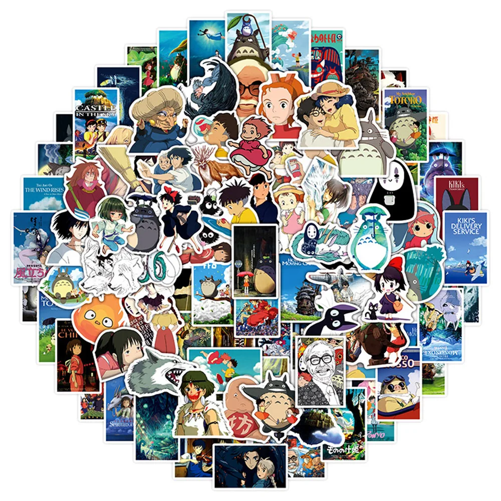 10/30/50/100pcs Ghibli Hayao Miyazaki Anime Stickers Totoro Spirited Away Princess Mononoke KiKi Cartoon Sticker Decals Kids Toy
10/30/50/100pcs Ghibli Hayao Miyazaki Anime Stickers Totoro Spirited Away Princess Mononoke KiKi Cartoon Sticker Decals Kids Toy
