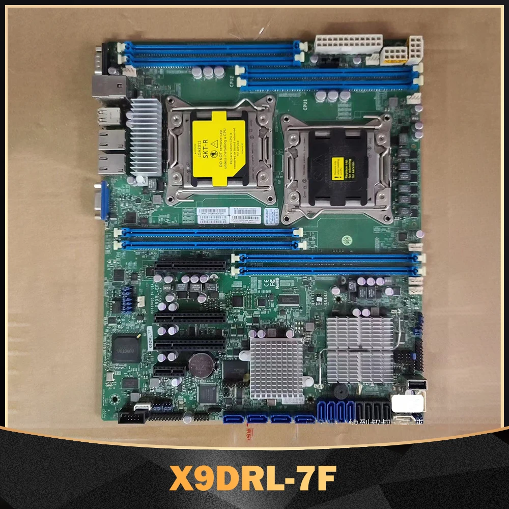 X9DRL-7F для Supermicro двухсторонней серверной материнской платы Xeon E5-2600 V1/V2 семейства LGA2011 DDR3
X9DRL-7F для Supermicro двухсторонней серверной материнской платы Xeon E5-2600 V1/V2 семейства LGA2011 DDR3