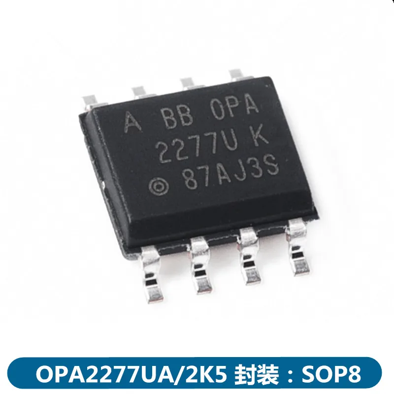 

Patch OPA2277UA/2K5 SOP-8 Precision Dual-channel Operational Amplifier IC Chip 10PCS