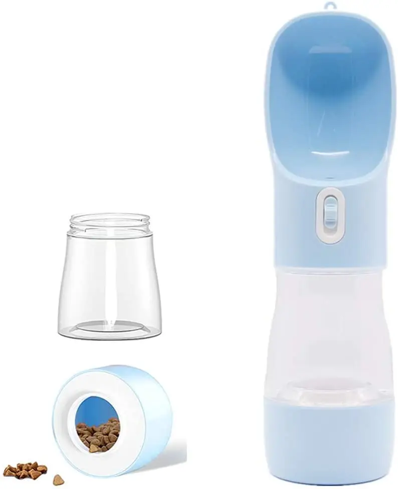 

Dog Travel Water Bottle,Portable Dog Water Bottle Pet Drinking Bottle Drink Cup Dish Bowl Dispenser for Walking Traveling Hiking