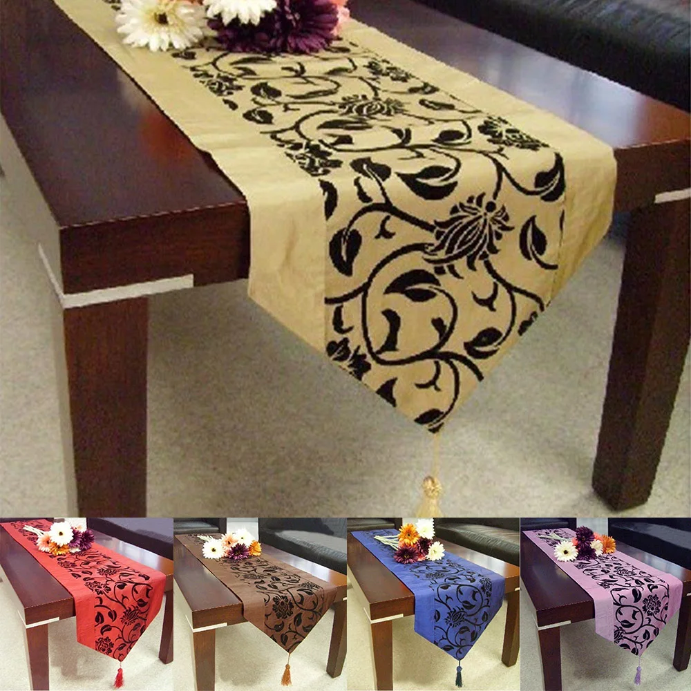 Table Runner Cloth Cover Table Cloth Flower Party Wedding Decoration Raised Flower Blossom Flocked Damask Tablecloth Accessorie
Table Runner Cloth Cover Table Cloth Flower Party Wedding Decoration Raised Flower Blossom Flocked Damask Tablecloth Accessorie