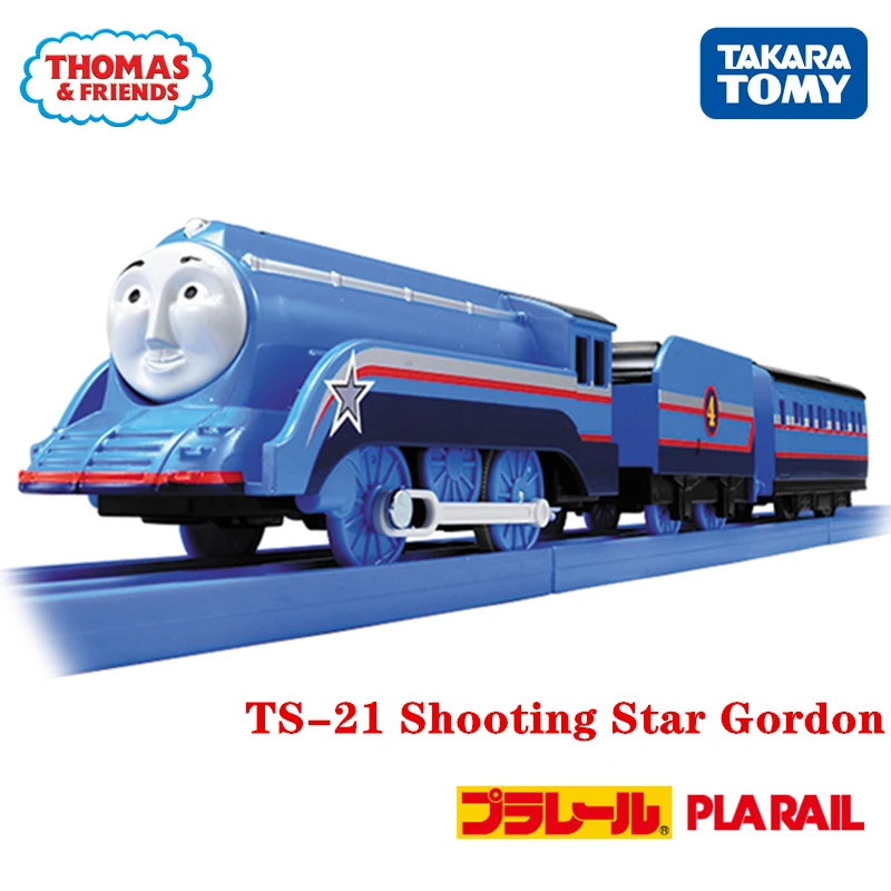 Takara Tomy Pla Rail Plarail Thomas & Friends TS-21 Гордон звезда съемка железнодорожный поезд моторизованный Электрический локомотив модель
Takara Tomy Pla Rail Plarail Thomas & Friends TS-21 Гордон звезда съемка железнодорожный поезд моторизованный Электрический локомотив модель