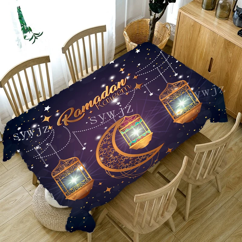 Eid Mubarak Tablecloth Living Room Kitchen Holiday Tablecloth Muslim Lantern Mosque Party Dinner Decor Dressing Table Cloth
Eid Mubarak Tablecloth Living Room Kitchen Holiday Tablecloth Muslim Lantern Mosque Party Dinner Decor Dressing Table Cloth