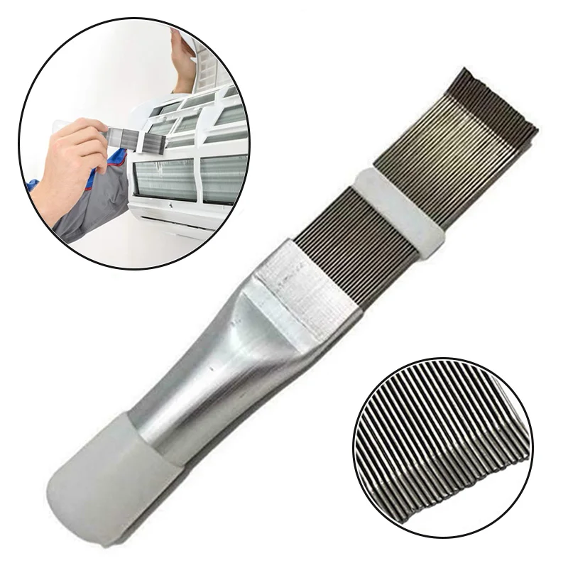 Durable Air Conditioning Fin Comb Condenser Radiator Fin Repair Comb Cooler Air Conditioner Cleaning Brush Accessory
Durable Air Conditioning Fin Comb Condenser Radiator Fin Repair Comb Cooler Air Conditioner Cleaning Brush Accessory