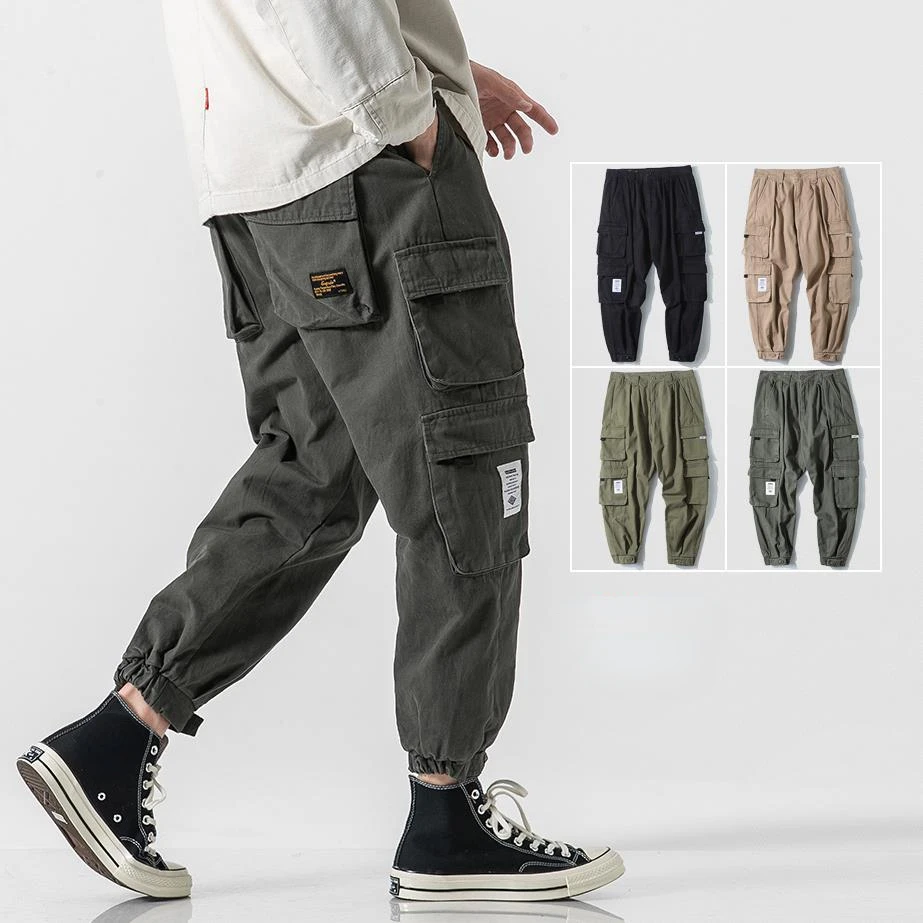 Hip Hop Japanese Streetwear Cargo Pants Men Loose Korean Fashion Trousers Casual Khaki Grey Vintage Baggy Pants Mens Clothing
Hip Hop Japanese Streetwear Cargo Pants Men Loose Korean Fashion Trousers Casual Khaki Grey Vintage Baggy Pants Mens Clothing