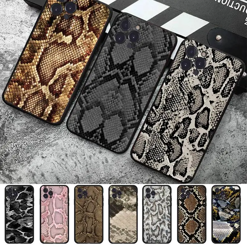 Snake Skin Phone Case For iPhone 14 11 12 13 Mini Pro XS Max Cover 6 7 8 Plus X XR SE 2020 Funda Shell
Snake Skin Phone Case For iPhone 14 11 12 13 Mini Pro XS Max Cover 6 7 8 Plus X XR SE 2020 Funda Shell