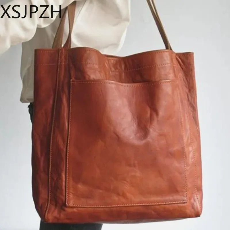 New Shoulder Handbag Ladies Soft Leather Oil Wax Leather Large Capacity Tote bags Multiple Colors Available
New Shoulder Handbag Ladies Soft Leather Oil Wax Leather Large Capacity Tote bags Multiple Colors Available