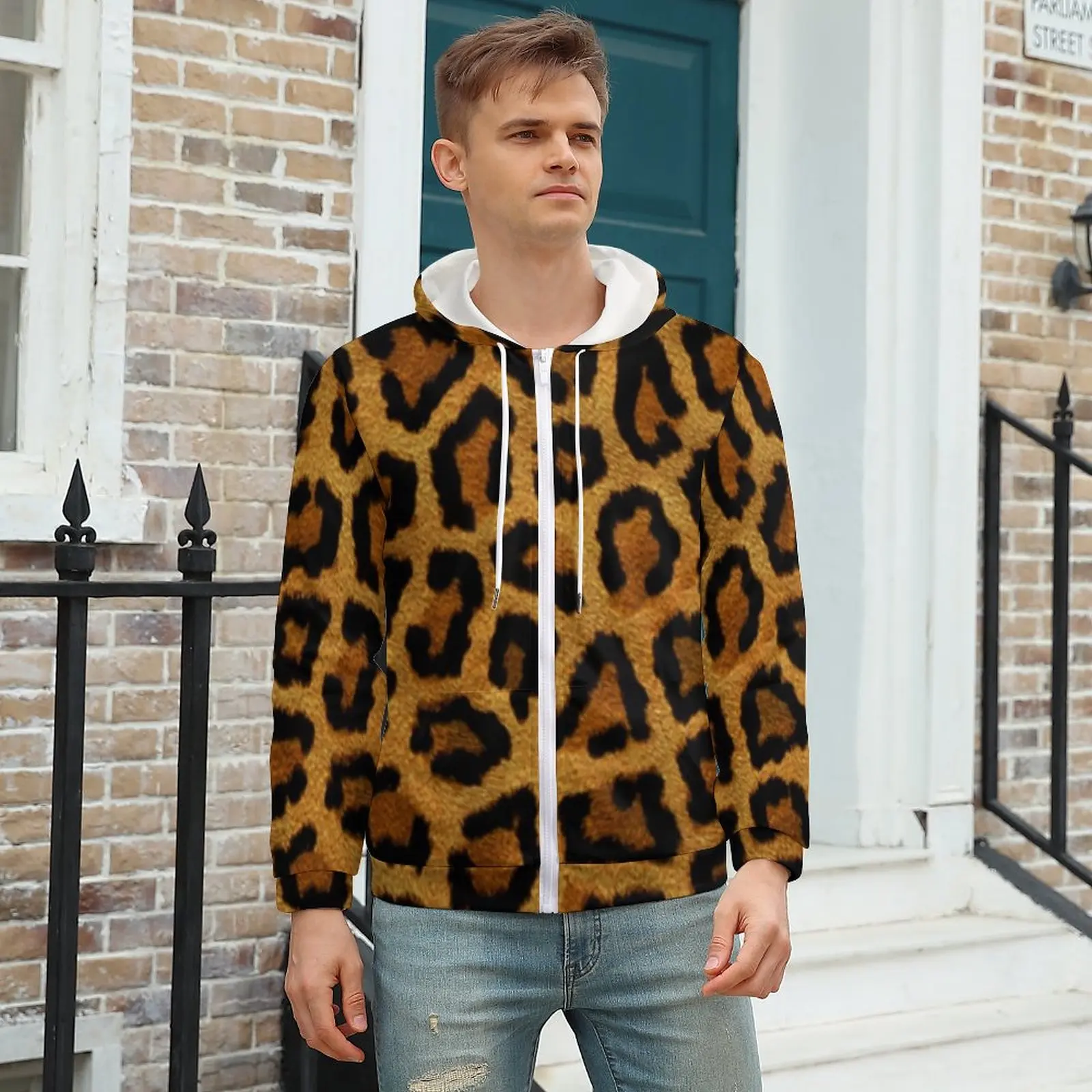 Wild Animal Loose Hoodies Leopard Print Street Fashion Pullover Hoodie Man Long Sleeve Kawaii Design Sweatshirts Large Size
Wild Animal Loose Hoodies Leopard Print Street Fashion Pullover Hoodie Man Long Sleeve Kawaii Design Sweatshirts Large Size