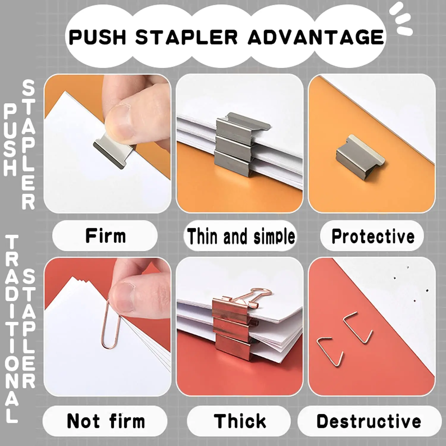 Office Supplies Push Stapler School Supplies for College Students Mini Stapler Staplers for Desk Small Stapler Set
Office Supplies Push Stapler School Supplies for College Students Mini Stapler Staplers for Desk Small Stapler Set