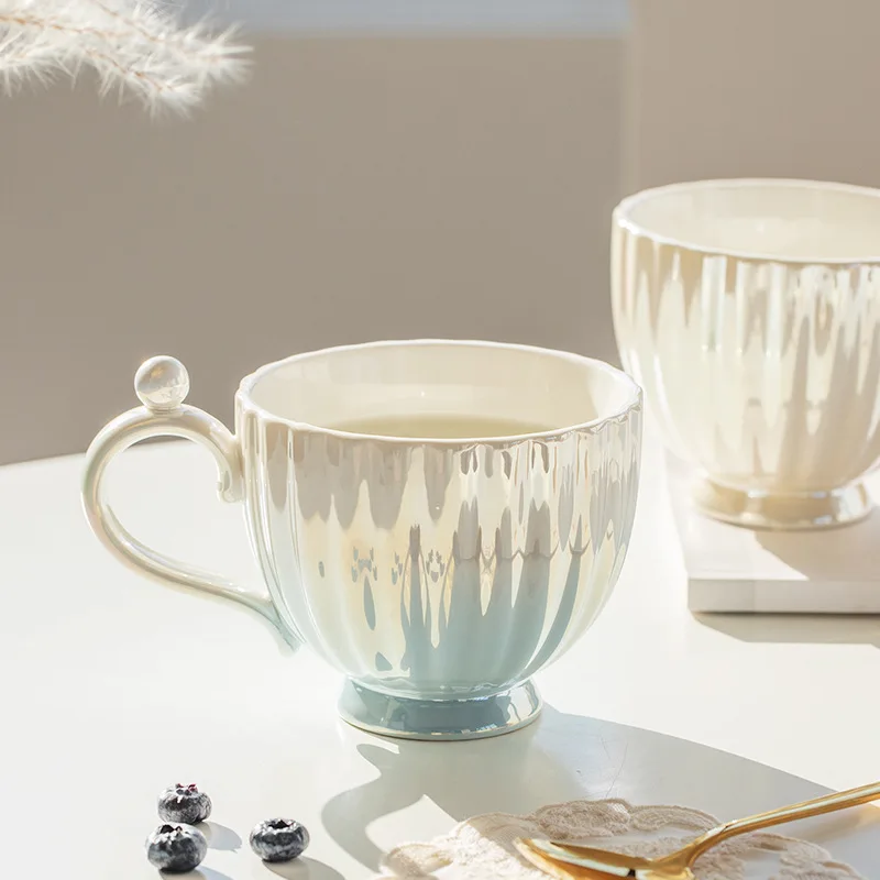 Creative Pearl Design Good Looking Ceramic Breakfast Cup Oatmeal Water Coffee Tea Mug Luxury Drink Tea Home Decor
Creative Pearl Design Good Looking Ceramic Breakfast Cup Oatmeal Water Coffee Tea Mug Luxury Drink Tea Home Decor