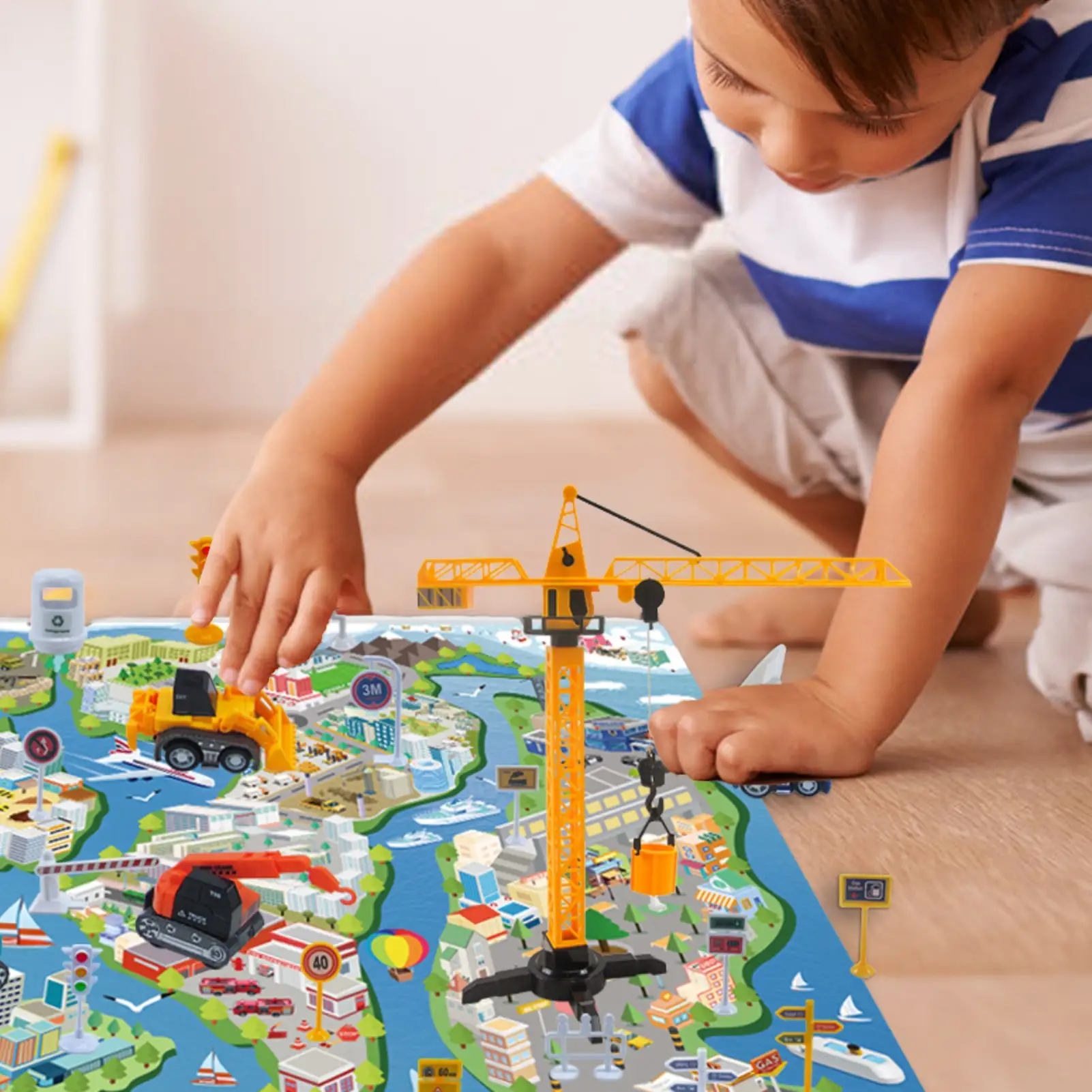 Construction Vehicles Toys Set Alloy Vehicles Truck Toys Set With Play Mat Include Trucks Excavator Road Signs Crane Full
Construction Vehicles Toys Set Alloy Vehicles Truck Toys Set With Play Mat Include Trucks Excavator Road Signs Crane Full
