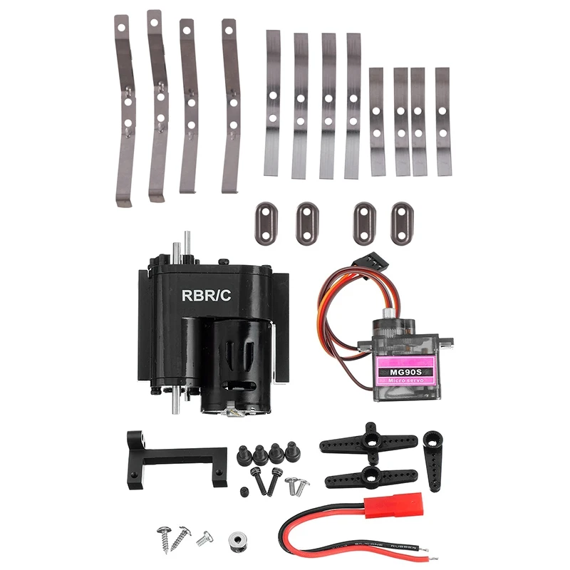 For WPL B1 B-1 B14 B-14 Modified Shock Absorption Steel Plate + Fixed Seat & 2 Speed Transmission Speed Change Gearbox
For WPL B1 B-1 B14 B-14 Modified Shock Absorption Steel Plate + Fixed Seat & 2 Speed Transmission Speed Change Gearbox