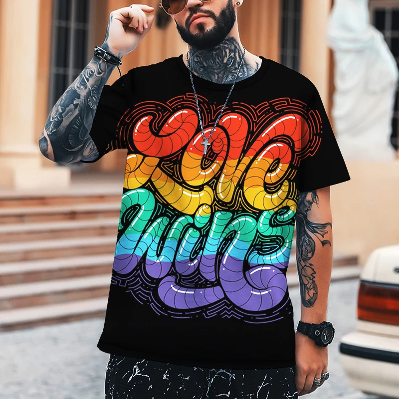 2022 Anime Illustration English Letter 3D Printing Men's T-shirt Street Humor Funny Men's Round Neck Top Super Comfortable 5XL
2022 Anime Illustration English Letter 3D Printing Men's T-shirt Street Humor Funny Men's Round Neck Top Super Comfortable 5XL