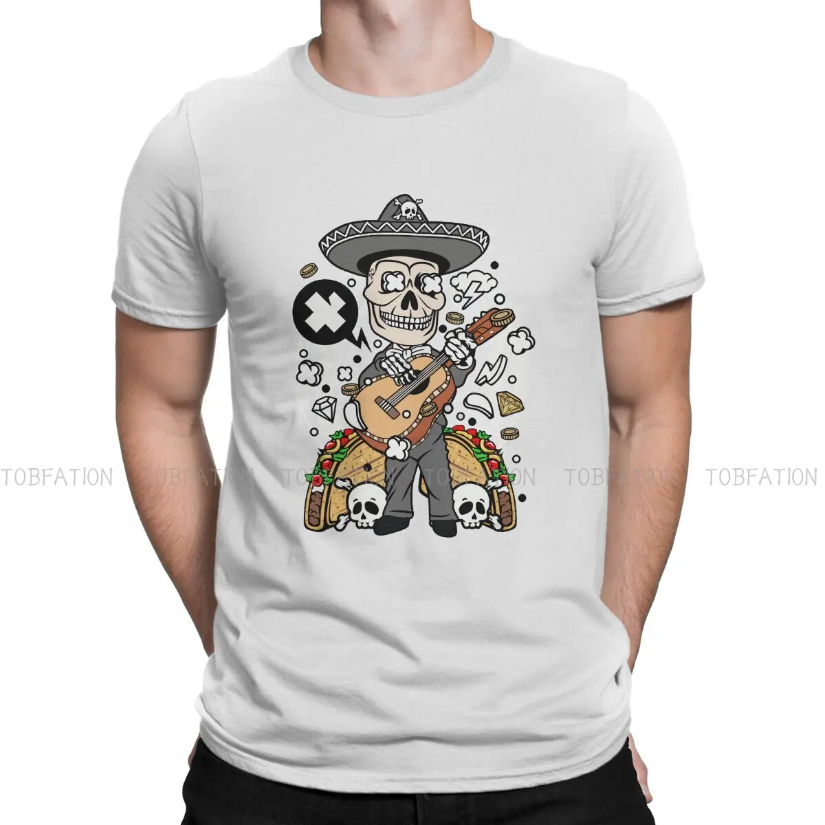 Mexican Skull Santa Muerte Original TShirts Day of The Dead Distinctive Homme T Shirt New Trend Clothing Size S-6XL
Mexican Skull Santa Muerte Original TShirts Day of The Dead Distinctive Homme T Shirt New Trend Clothing Size S-6XL