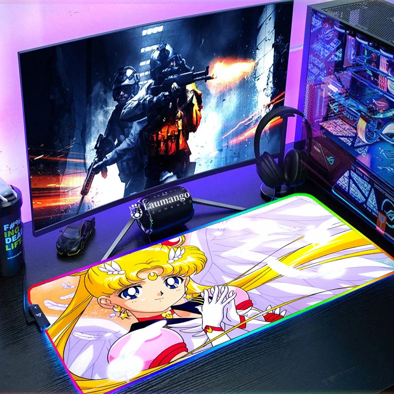 Sailor Moon Gamer Keyboard Pad Mousepad Xxl Mouse Gaming Desk Mat Pc Accessories Large Extended Protector Mice Keyboards Office
Sailor Moon Gamer Keyboard Pad Mousepad Xxl Mouse Gaming Desk Mat Pc Accessories Large Extended Protector Mice Keyboards Office