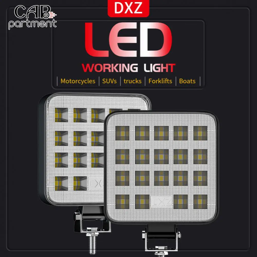 19 Led 57w Modified Headlight 180 Degree Rotation Waterproof Car Work Light Portable For Car Truck Led Work Lamp Car Accessories
19 Led 57w Modified Headlight 180 Degree Rotation Waterproof Car Work Light Portable For Car Truck Led Work Lamp Car Accessories