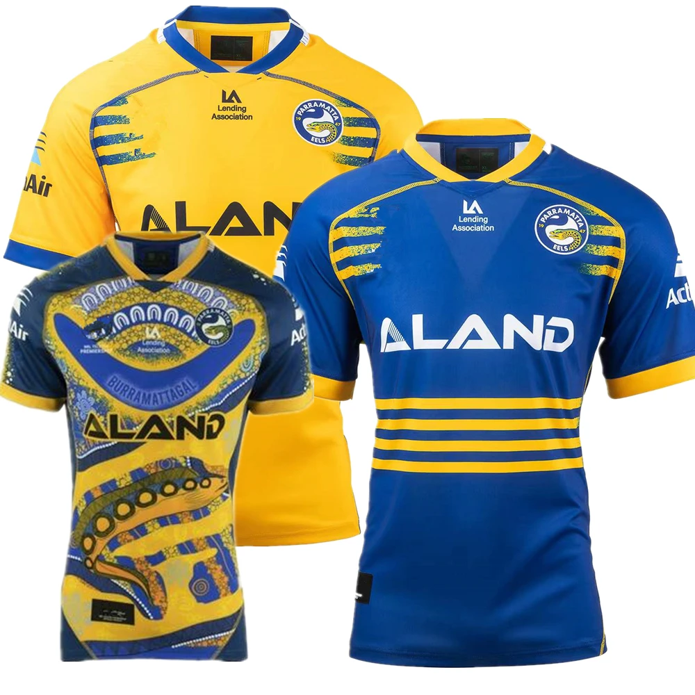 New style 2023 Parramatta Eels indigenous anzac rugby jersey Home Away Alternate rugby shirt Australia jerseys big size 4xl 5xl
New style 2023 Parramatta Eels indigenous anzac rugby jersey Home Away Alternate rugby shirt Australia jerseys big size 4xl 5xl