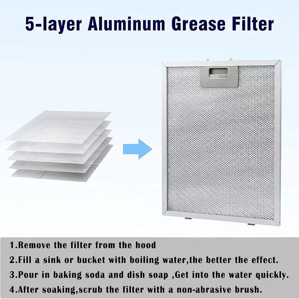 Cooker Hood Filters Metal Mesh Extractor Vent Filter 320 X 260 Mm Kitchen Extractor Ventilation Stainless Steel Aspirator
Cooker Hood Filters Metal Mesh Extractor Vent Filter 320 X 260 Mm Kitchen Extractor Ventilation Stainless Steel Aspirator