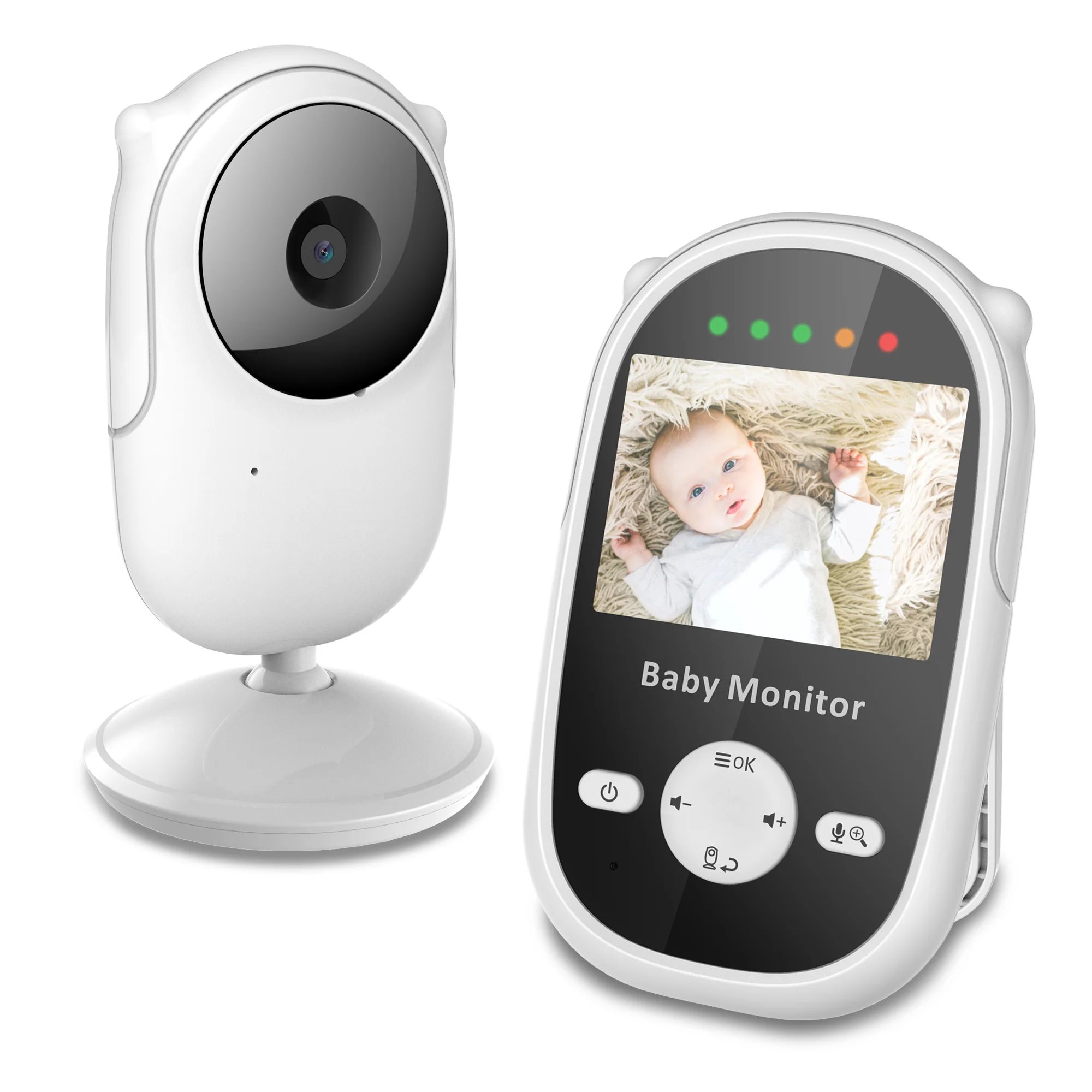 2.4Inch Wireless Intercom Baby Monitor IR Night Vision Babysitter Home Security Camera
2.4Inch Wireless Intercom Baby Monitor IR Night Vision Babysitter Home Security Camera
