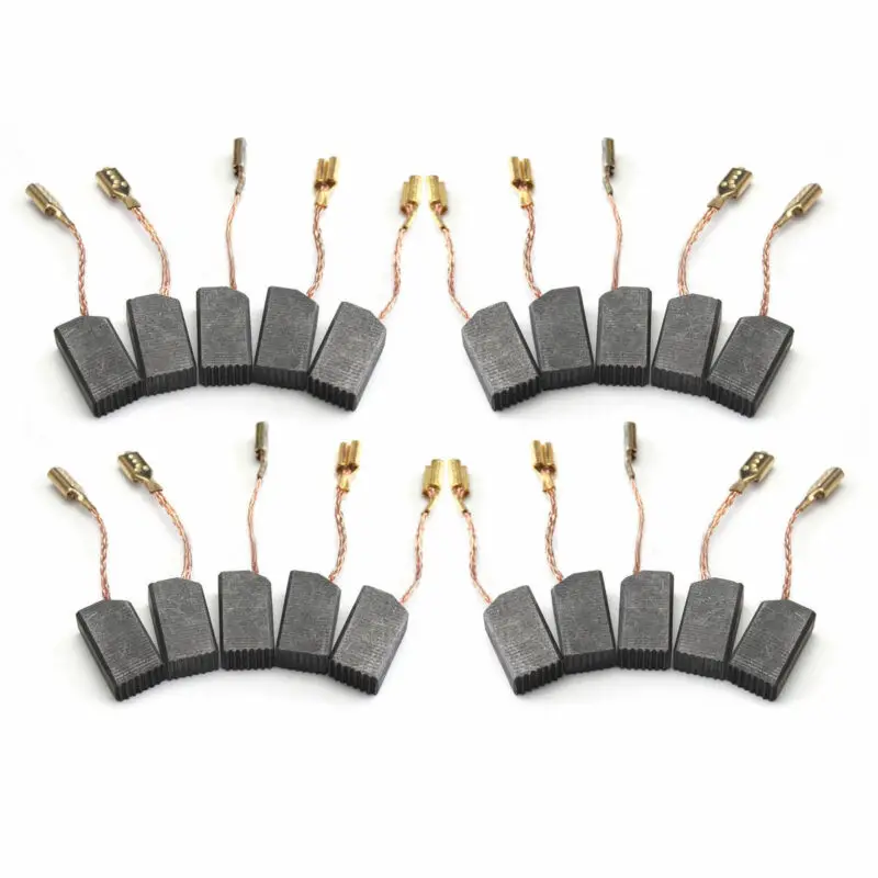 20Pcs Graphite Motor Carbon Brushes Set For Electric Drill Angle Grinder Carbon Brush Applicable To Electric Hammer 6*8*14mm
20Pcs Graphite Motor Carbon Brushes Set For Electric Drill Angle Grinder Carbon Brush Applicable To Electric Hammer 6*8*14mm