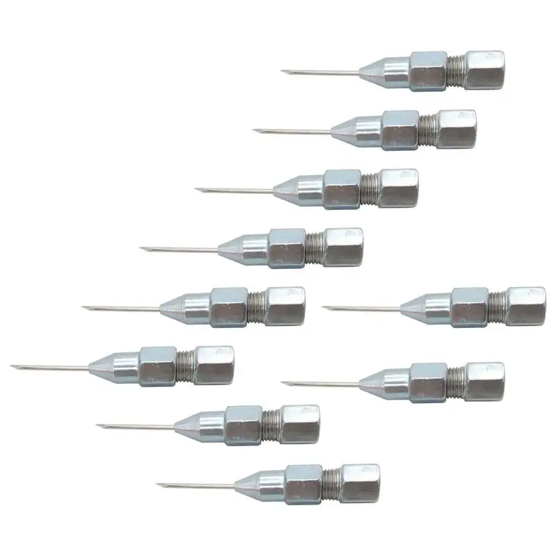 Grease Injector Needle Needle-Type Grease Nose Adapter Stainless Steel Silver Long Needle Bearing Grease Applicator Dispenser No
Grease Injector Needle Needle-Type Grease Nose Adapter Stainless Steel Silver Long Needle Bearing Grease Applicator Dispenser No