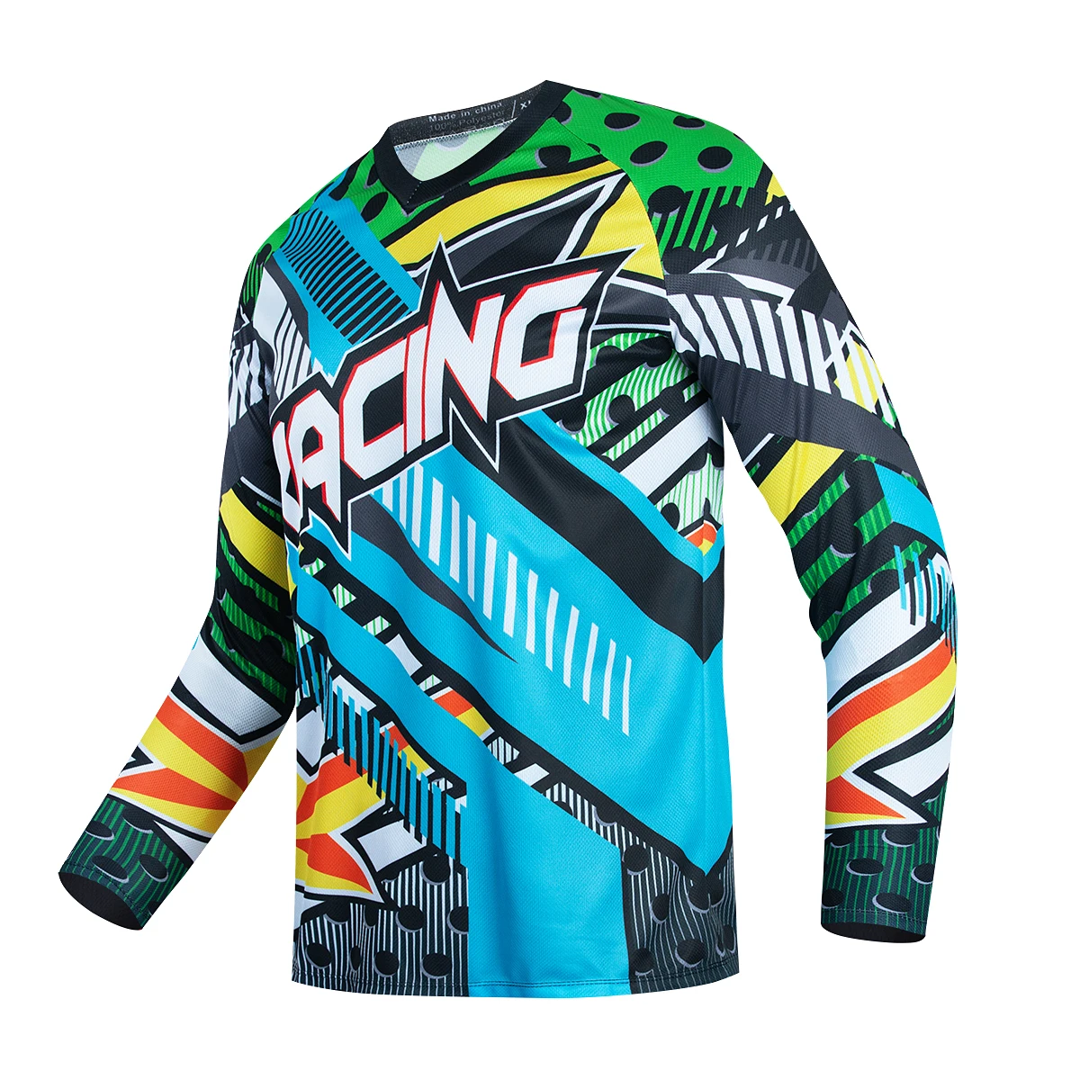 New RACING Quick-Dry Downhill Jerseys 100% Polyester Long Sleeve Autumn Bike Clothes Summer MTB Bicycle Cycling Jerseys For Men
New RACING Quick-Dry Downhill Jerseys 100% Polyester Long Sleeve Autumn Bike Clothes Summer MTB Bicycle Cycling Jerseys For Men