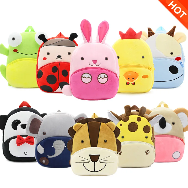Kindergarten Kids Animals Prints Lovely Zoo Cartoon Velvet Plush Backpack Children Factory Direct Sales Boys Girls School Bag
Kindergarten Kids Animals Prints Lovely Zoo Cartoon Velvet Plush Backpack Children Factory Direct Sales Boys Girls School Bag