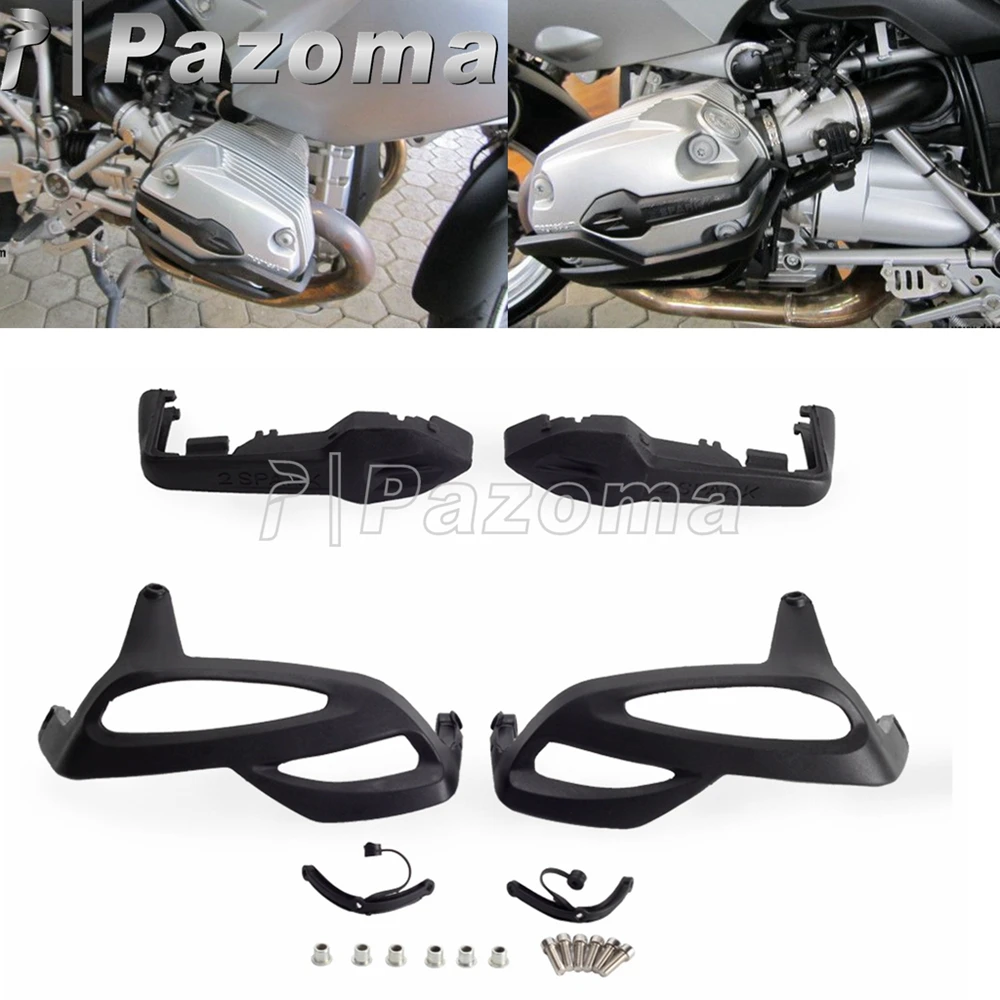 1Set Black Cylinder Head Guard Engine Protector w/ Ignition Plug Cover Frame For BMW R1200GS R1200R R1200RT R1200 GS 2004-2010
1Set Black Cylinder Head Guard Engine Protector w/ Ignition Plug Cover Frame For BMW R1200GS R1200R R1200RT R1200 GS 2004-2010