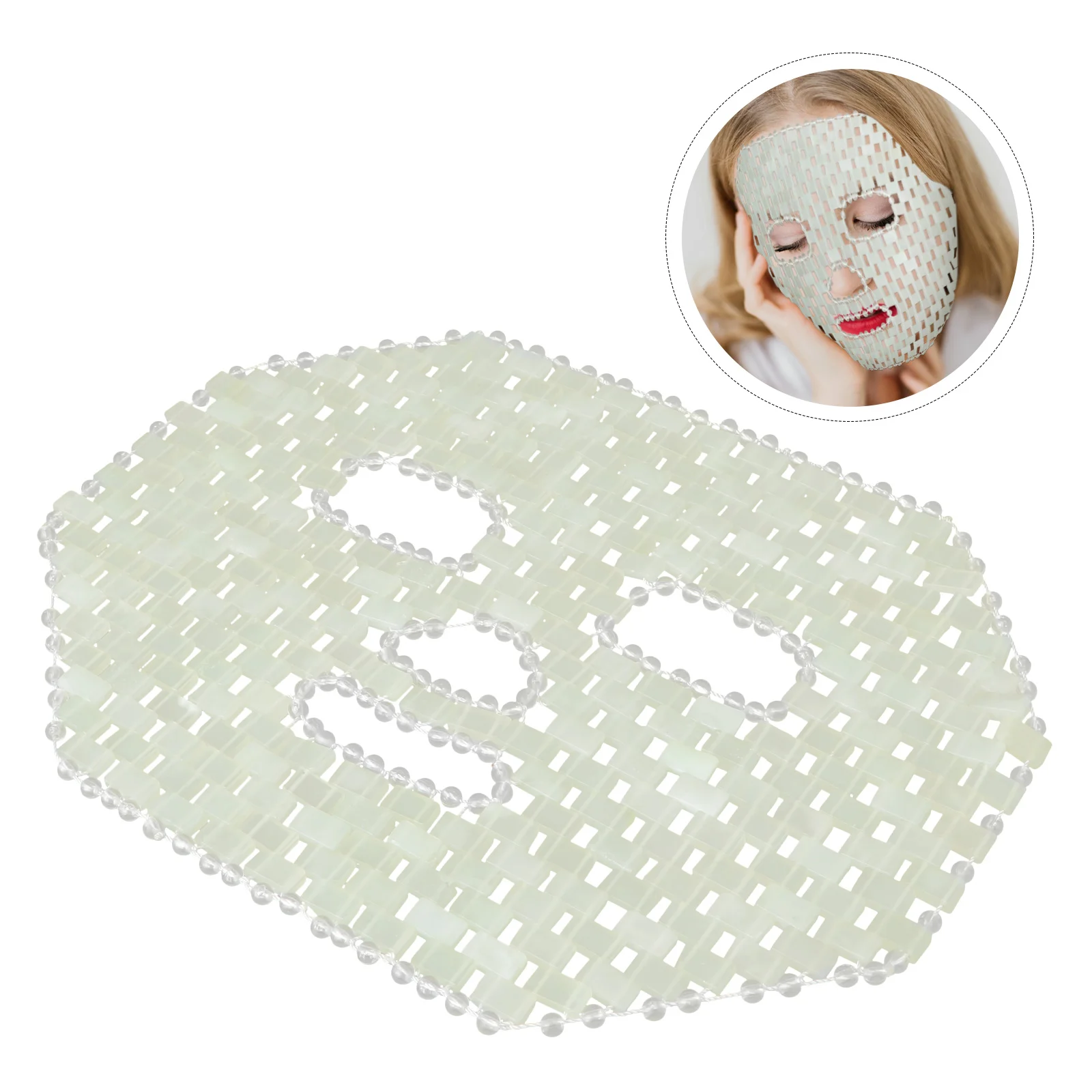 Jade Eye Facial Stone Ice Cooling Natural Beaty Sleeping Crystals Dark Circles Skincare Tool Soothing Hot Pain Anti Aging Cold
Jade Eye Facial Stone Ice Cooling Natural Beaty Sleeping Crystals Dark Circles Skincare Tool Soothing Hot Pain Anti Aging Cold