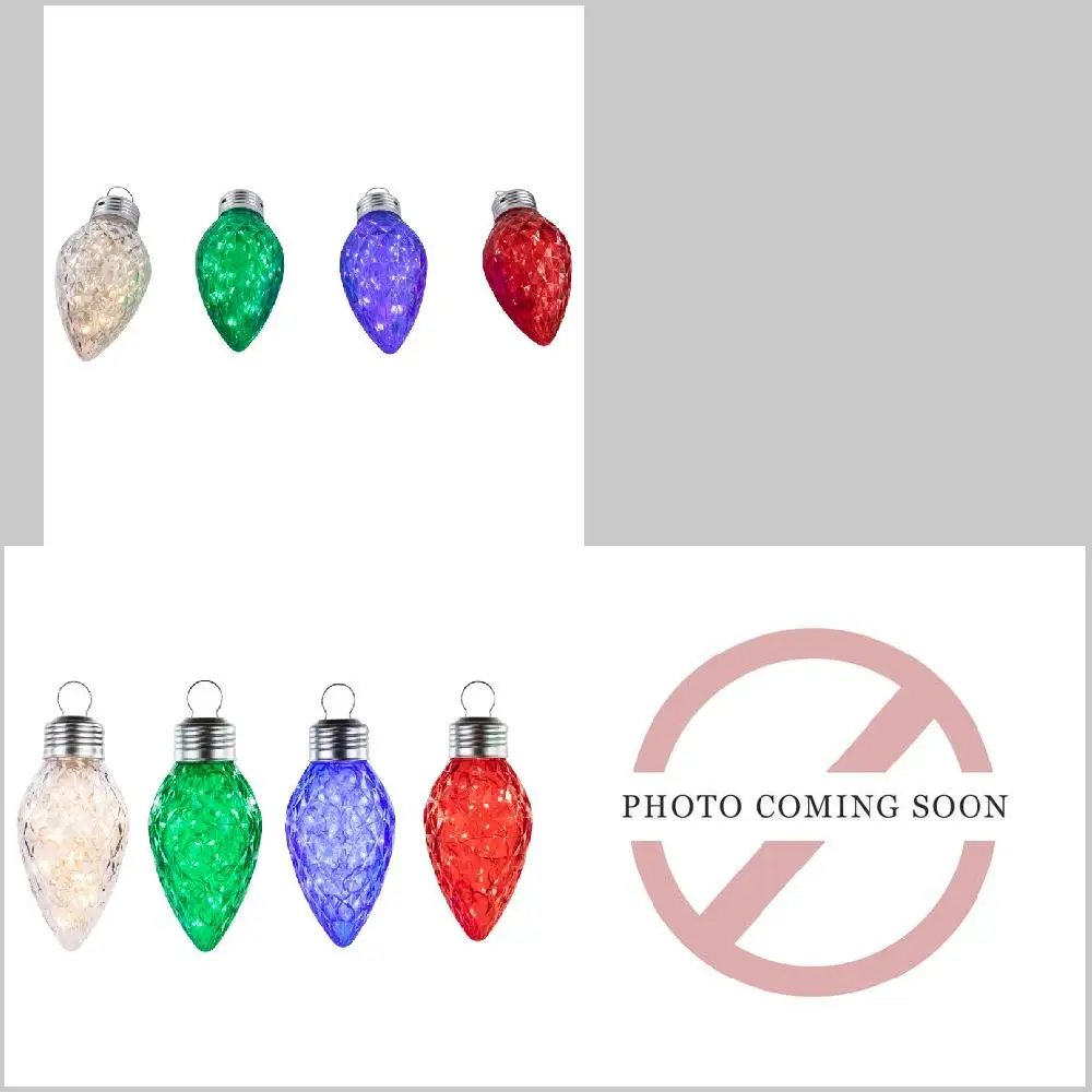 Gleaming Multi-Color LED C9 Faceted Twinkle Count Lights 12 ft White Wire Outstanding
Gleaming Multi-Color LED C9 Faceted Twinkle Count Lights 12 ft White Wire Outstanding