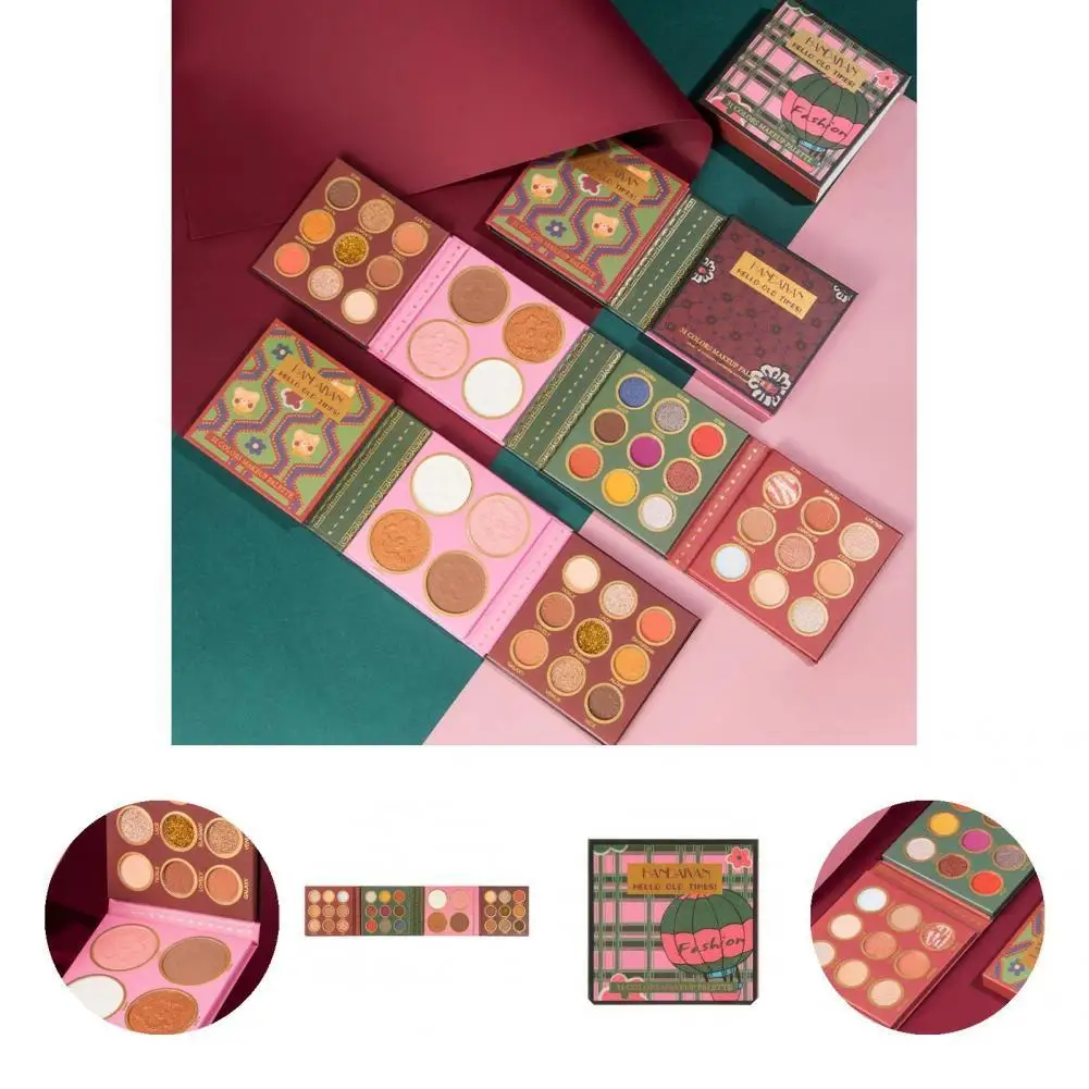 Delicate Practical Blusher Eye Shadow Plate Portable Cosmetic Eyeshadow Palette Universal for Female
Delicate Practical Blusher Eye Shadow Plate Portable Cosmetic Eyeshadow Palette Universal for Female