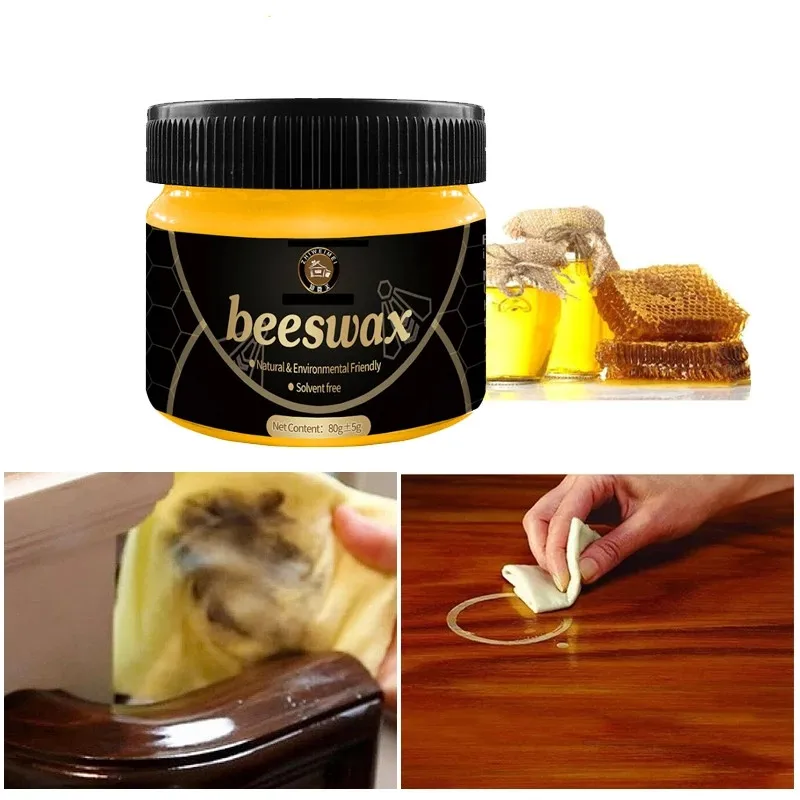 Wood Seasoning Beeswax Household Polishing Furniture Care Wood Cleaning Polished Chairs Cabinets Waterproof Wear-Resistant Wax
Wood Seasoning Beeswax Household Polishing Furniture Care Wood Cleaning Polished Chairs Cabinets Waterproof Wear-Resistant Wax