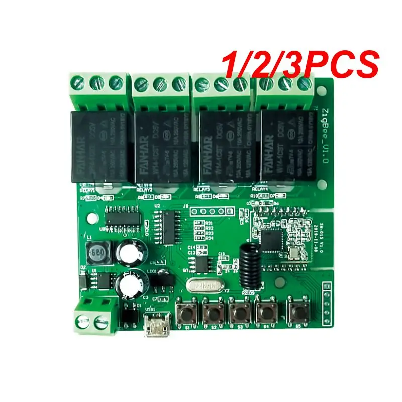 1/2/3PCS 4CH Zigbee Smart Light Switch Module DC 5/12/32V RF433 Receive 10A Relays Work with Alexa Assistant MQTT
1/2/3PCS 4CH Zigbee Smart Light Switch Module DC 5/12/32V RF433 Receive 10A Relays Work with Alexa Assistant MQTT
