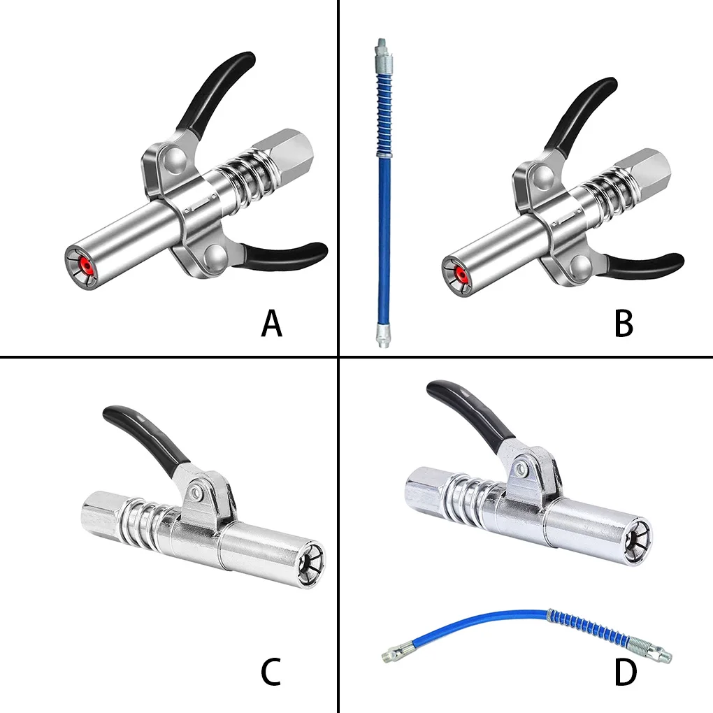 Stainless Steel Electric Grease Tool Coupler Professional 690Bar Rubber Sealing Ring Leakproof M6 M8 M10 M12 Nozzle
Stainless Steel Electric Grease Tool Coupler Professional 690Bar Rubber Sealing Ring Leakproof M6 M8 M10 M12 Nozzle