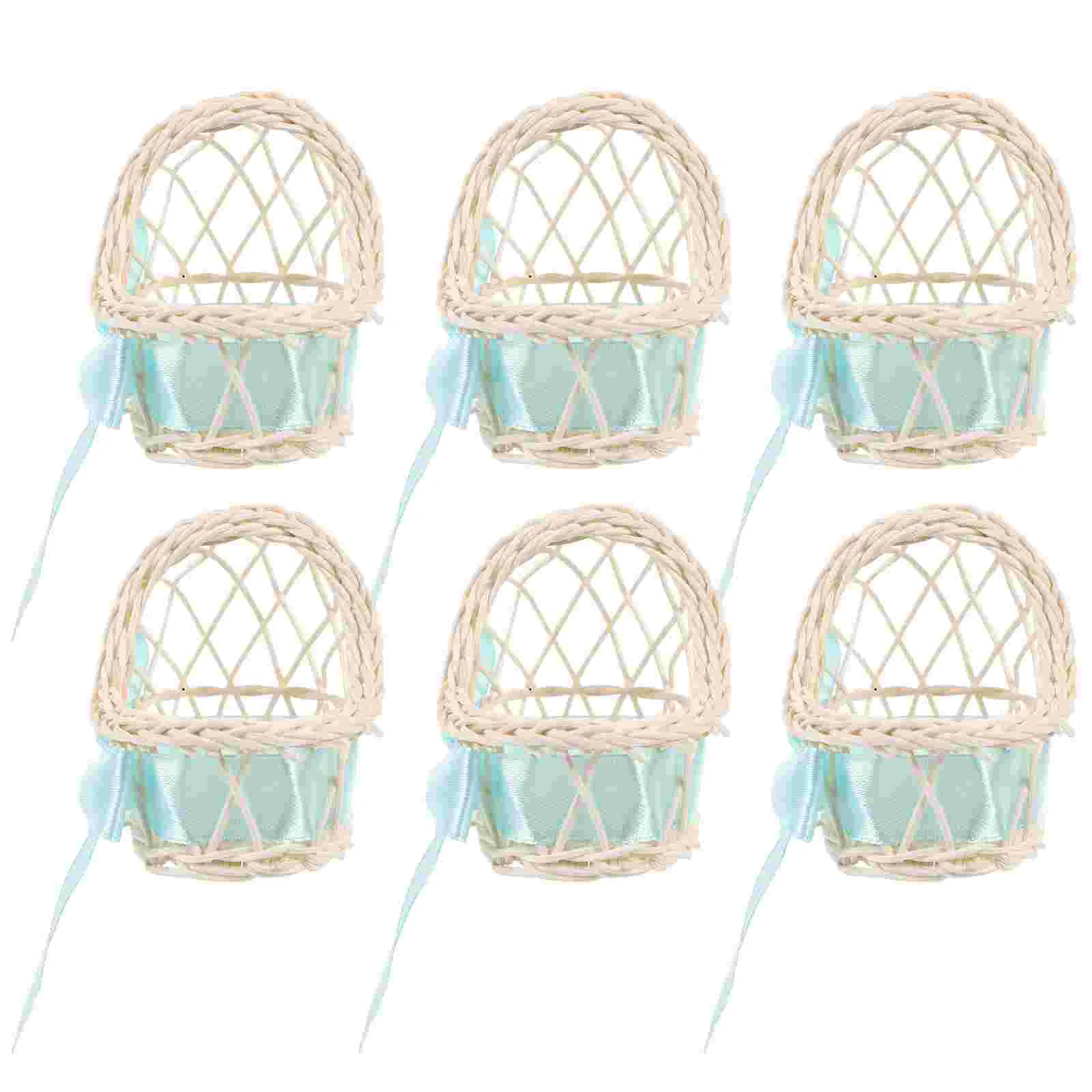 6 Pcs Toy Room Miniature Flower Basket Baby Bassinets Home Ornament Woven Toys Model Decorations Halloween
6 Pcs Toy Room Miniature Flower Basket Baby Bassinets Home Ornament Woven Toys Model Decorations Halloween